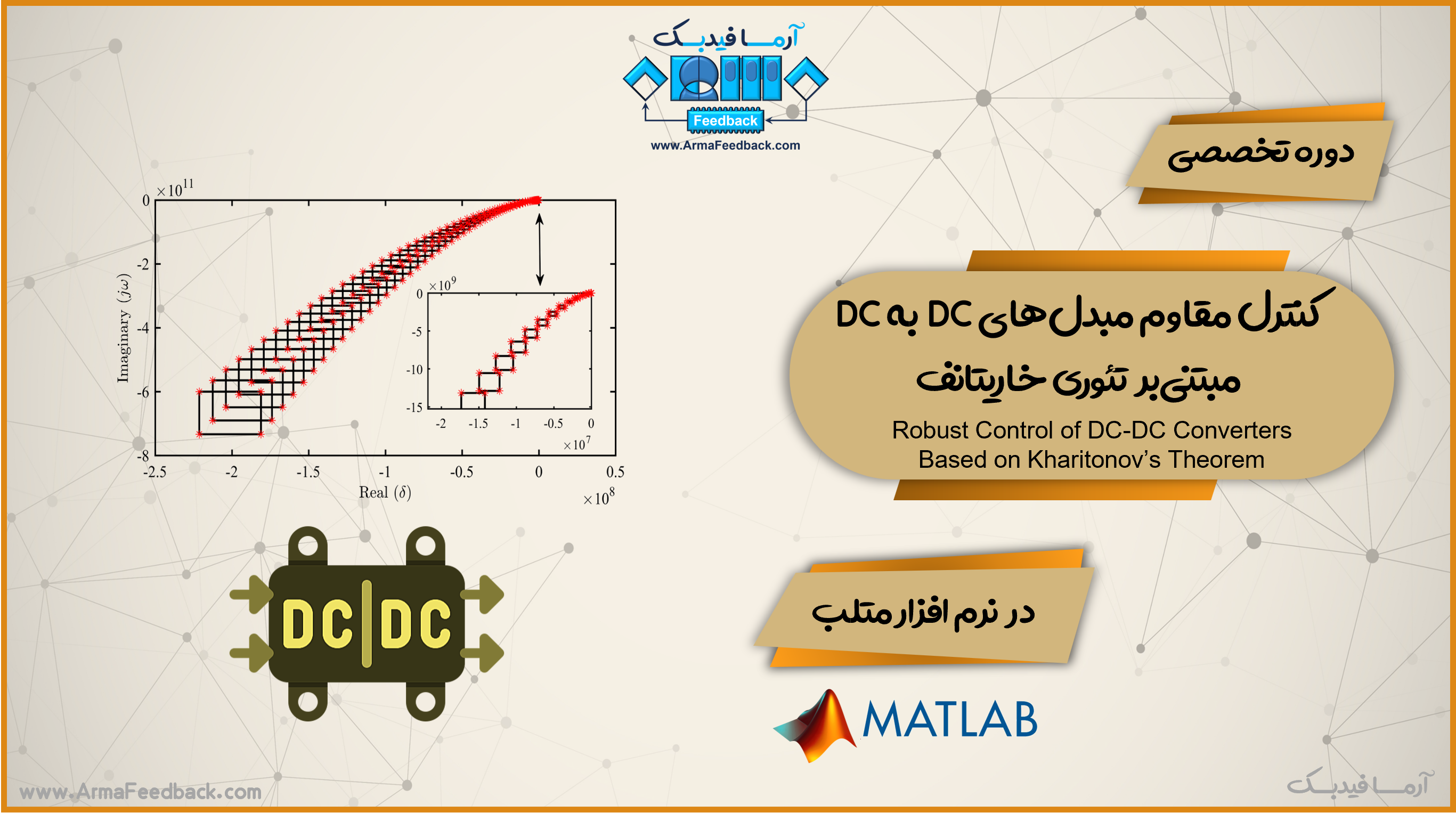 کنترل مقاوم مبدل‌های DC به DC مبتنی‌بر تئوری خاریتانف در متلب